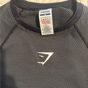 Gymshark Onyx Long Sleeve 0.5, Size Medium